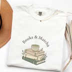 Books & Matcha T-shirt