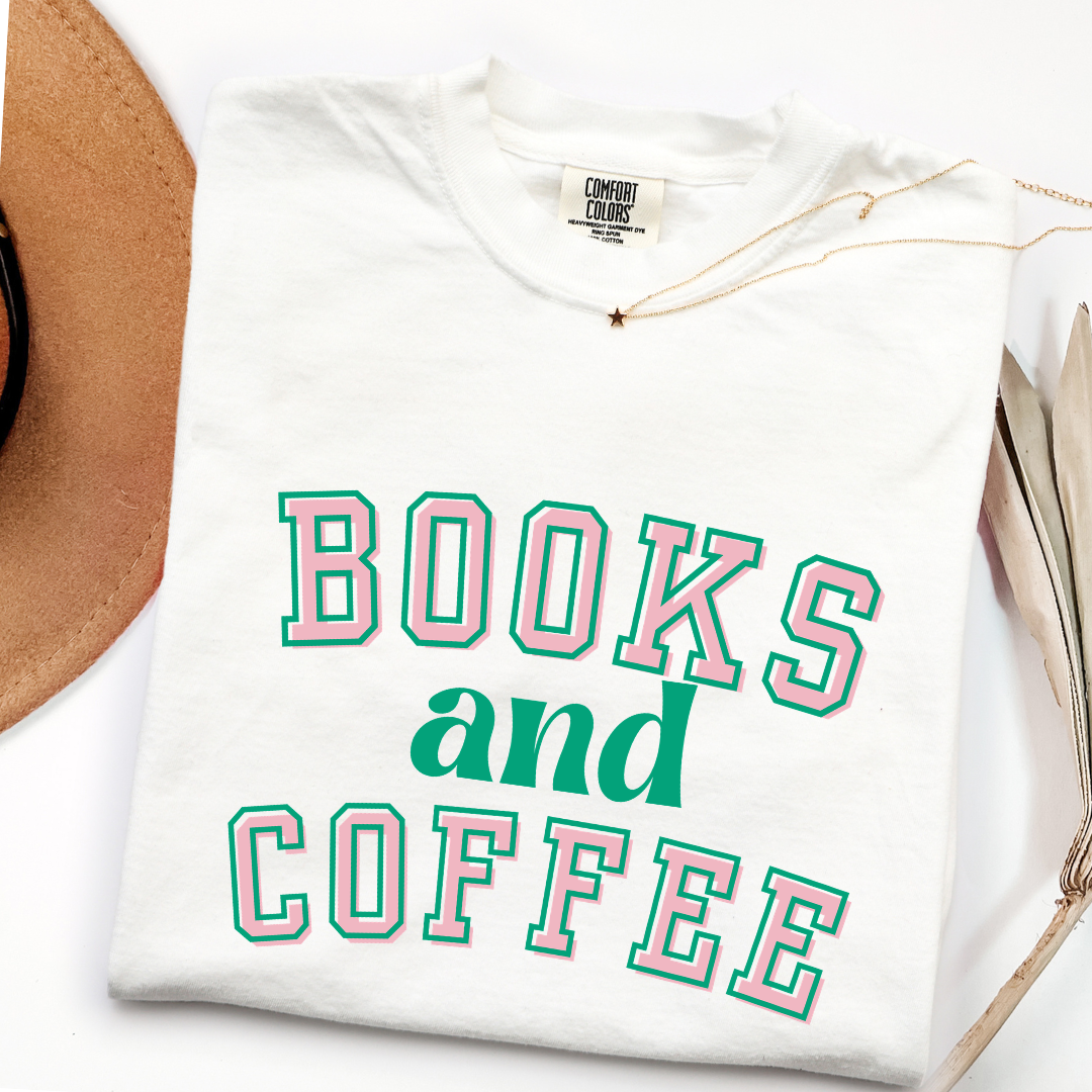 Books & Coffee T-shirt