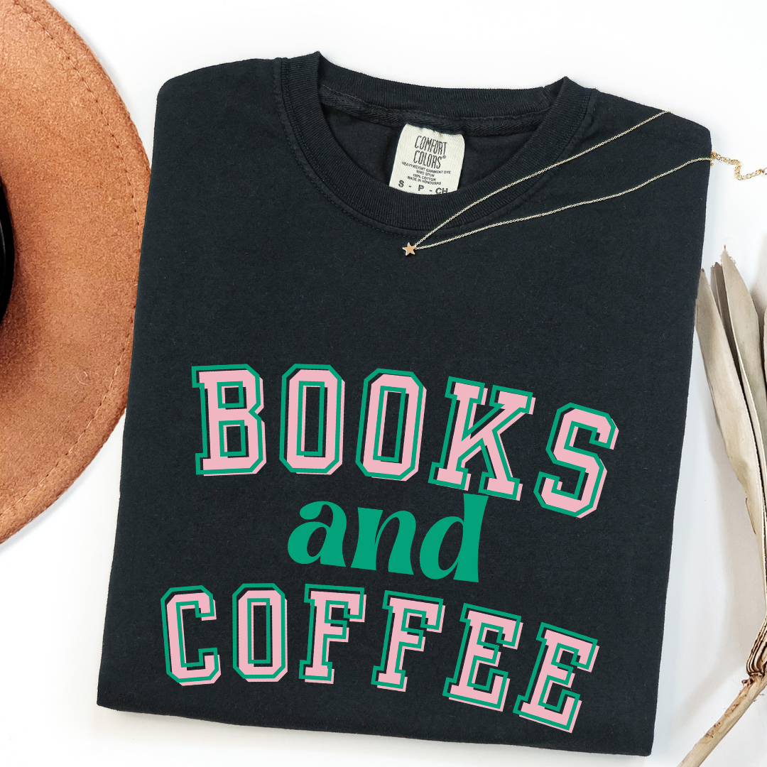 Books & Coffee T-shirt