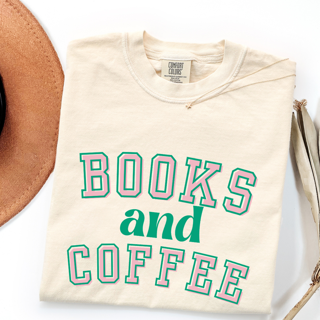 Books & Coffee T-shirt
