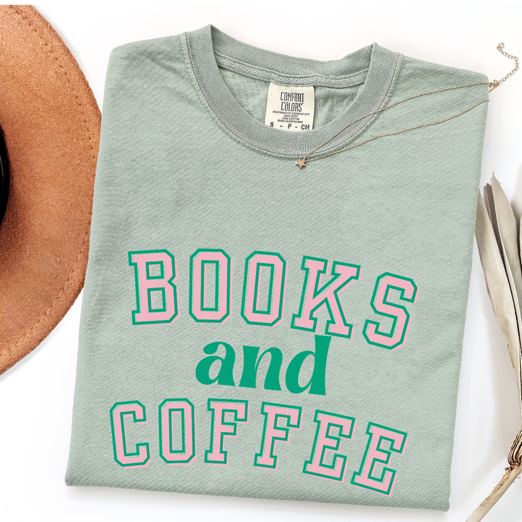 Books & Coffee T-shirt