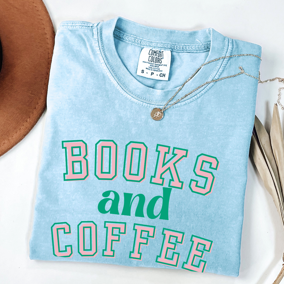 Books & Coffee T-shirt