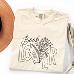Floral Book Lover T-shirt