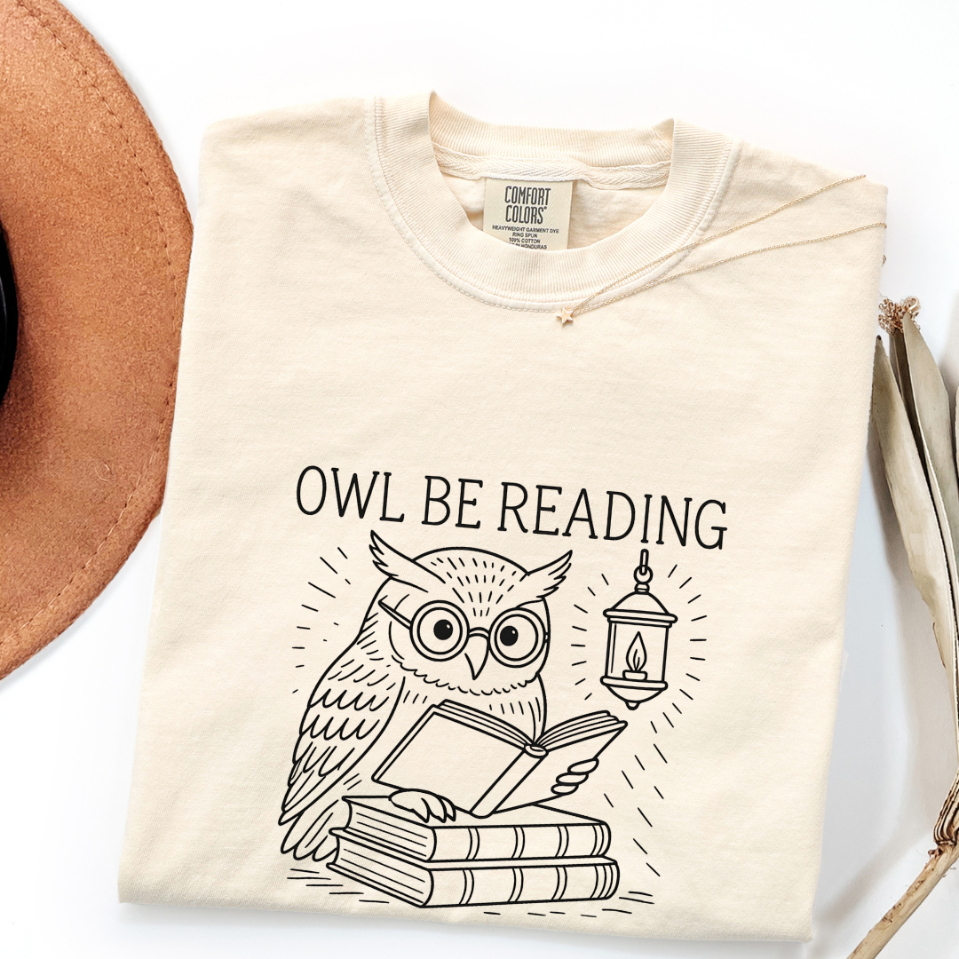 Owl Be Reading T-shirt