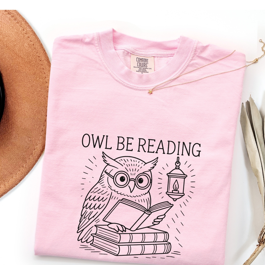 Owl Be Reading T-shirt