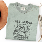 Owl Be Reading T-shirt