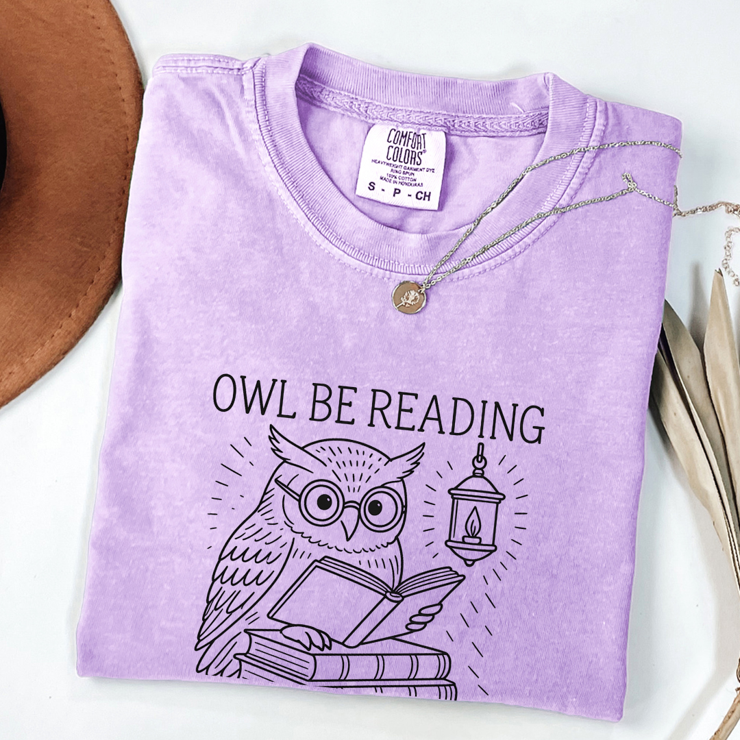 Owl Be Reading T-shirt