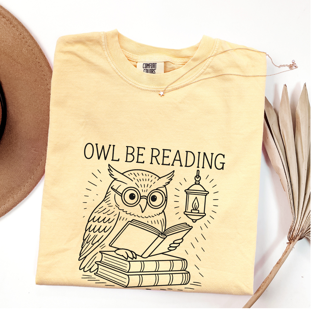 Owl Be Reading T-shirt
