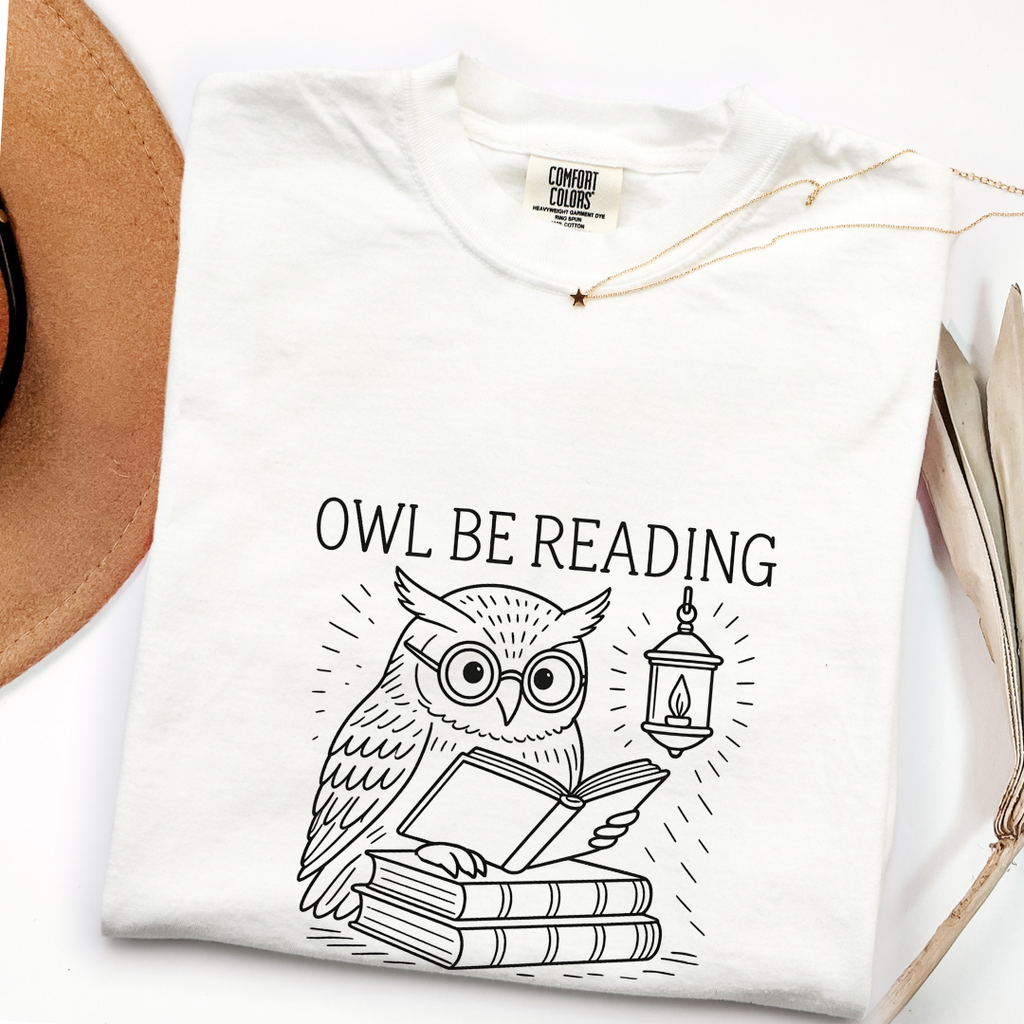 Owl Be Reading T-shirt