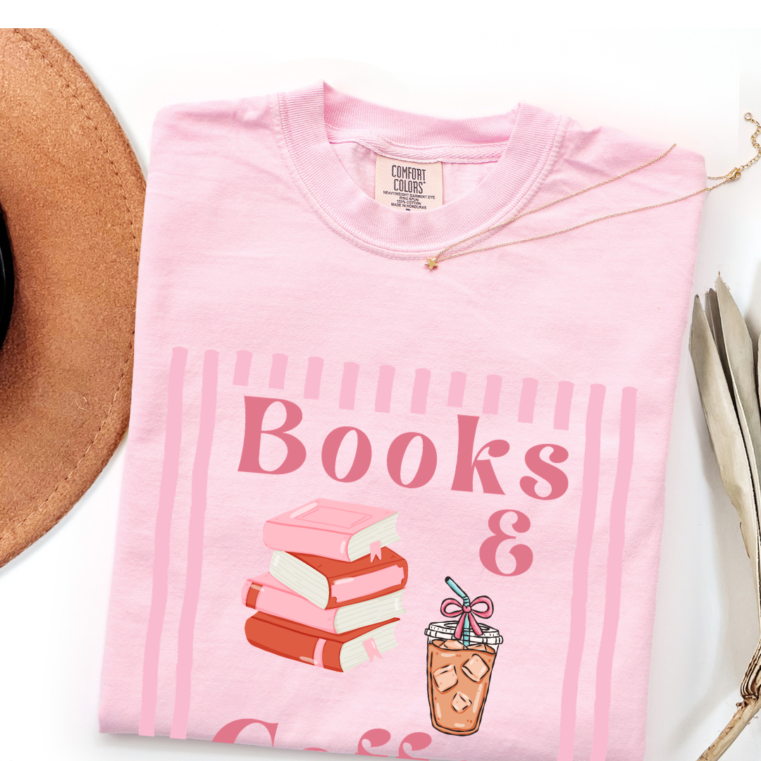 Books & Coffee T-shirt