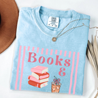 Books & Coffee T-shirt