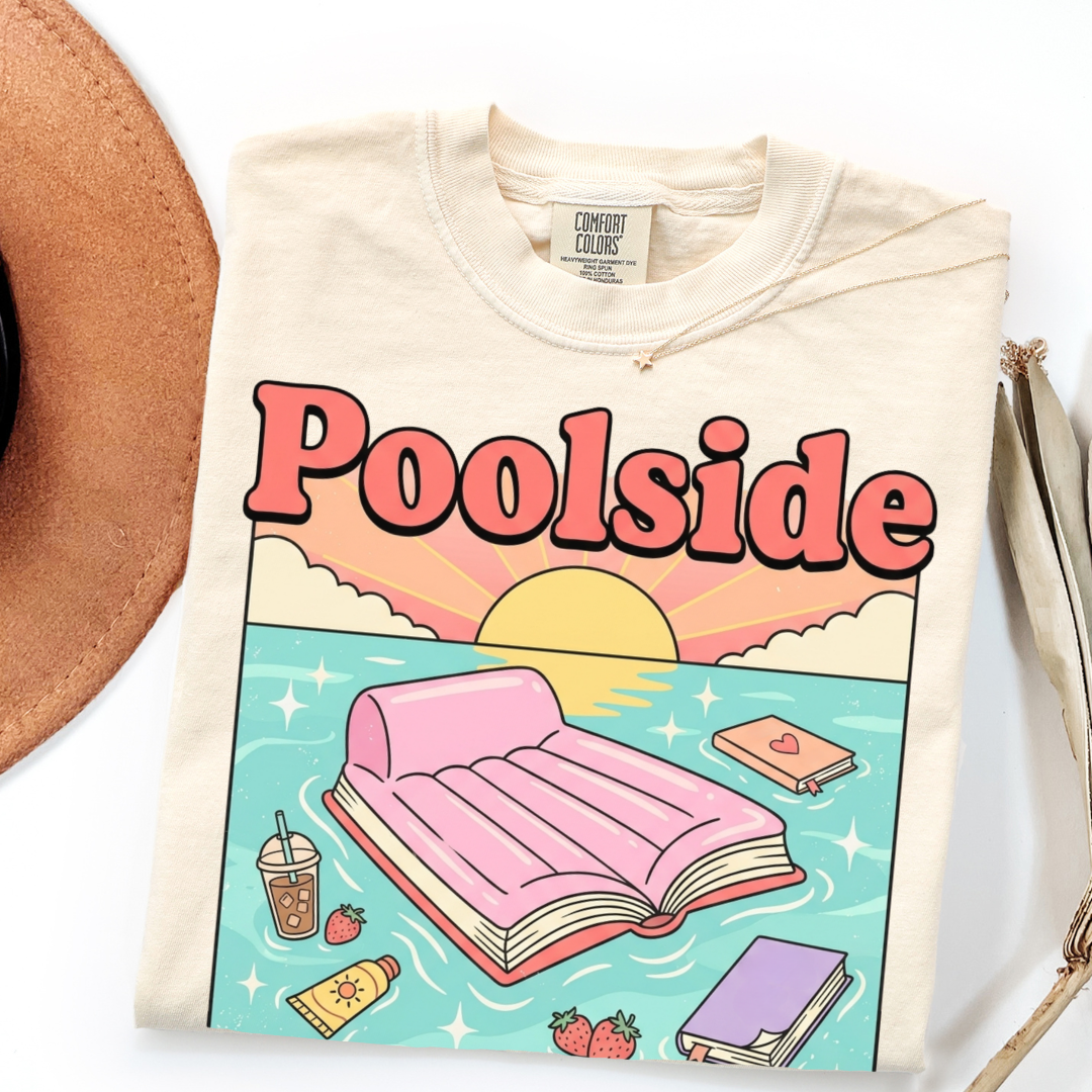 Poolside Plot Twists T-shirt
