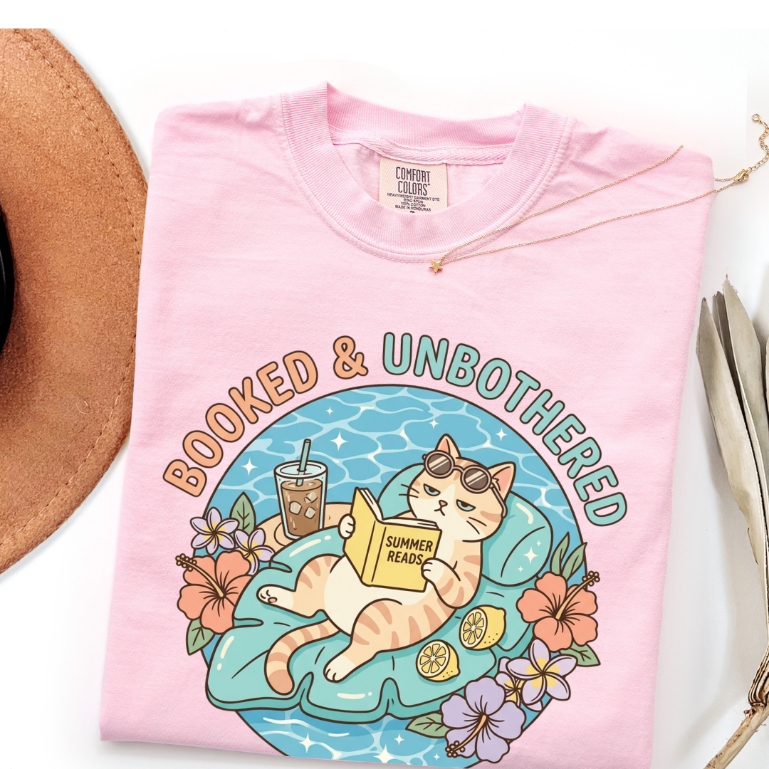 Booked & Unbothered T-shirt