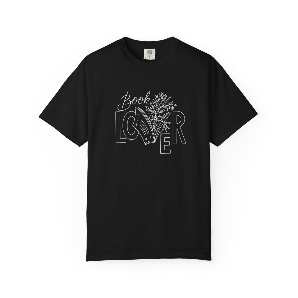 Floral Book Lover T-shirt