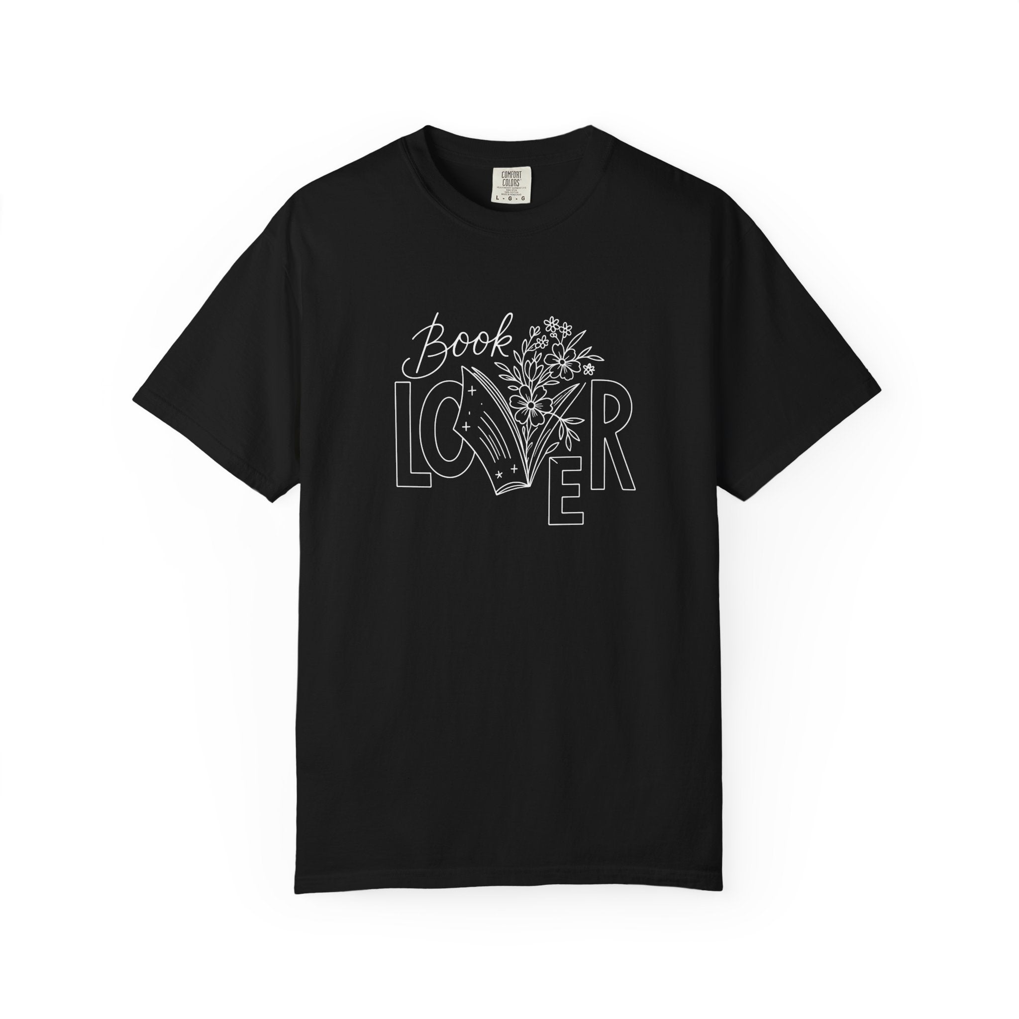 Floral Book Lover T-shirt