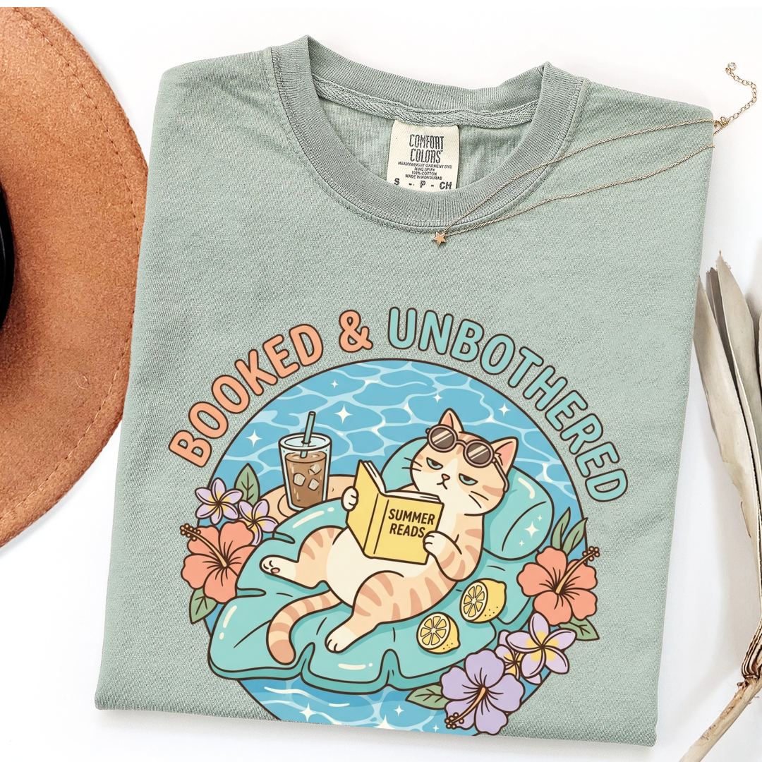 Booked & Unbothered T-shirt