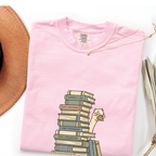 Book Hoarder Goose T-shirt