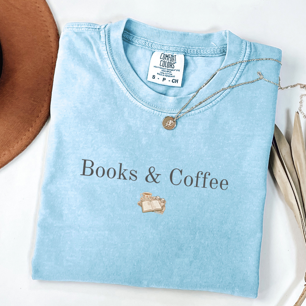 Books & Coffee T-shirt