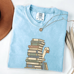 Book Hoarder Goose T-shirt