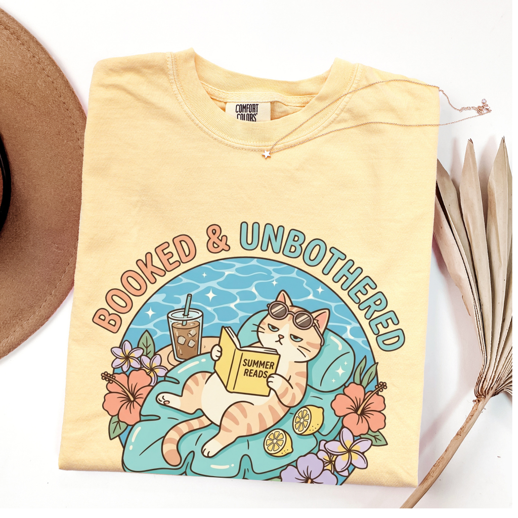 Booked & Unbothered T-shirt