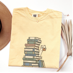 Book Hoarder Goose T-shirt